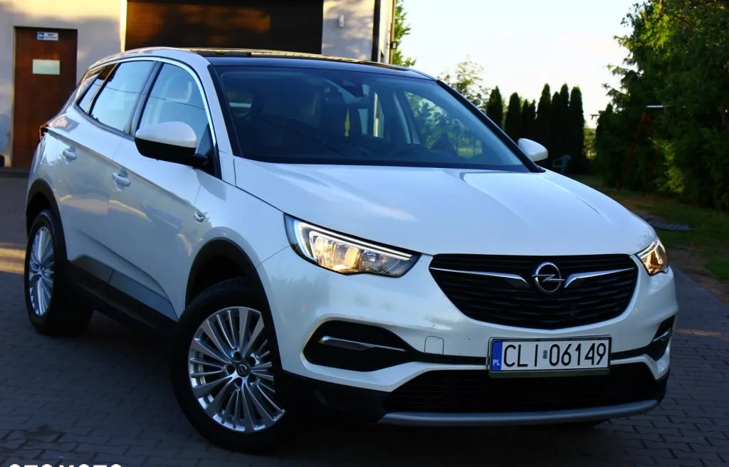 Opel Grandland X cena 69900 przebieg: 145000, rok produkcji 2018 z Barwice małe 781